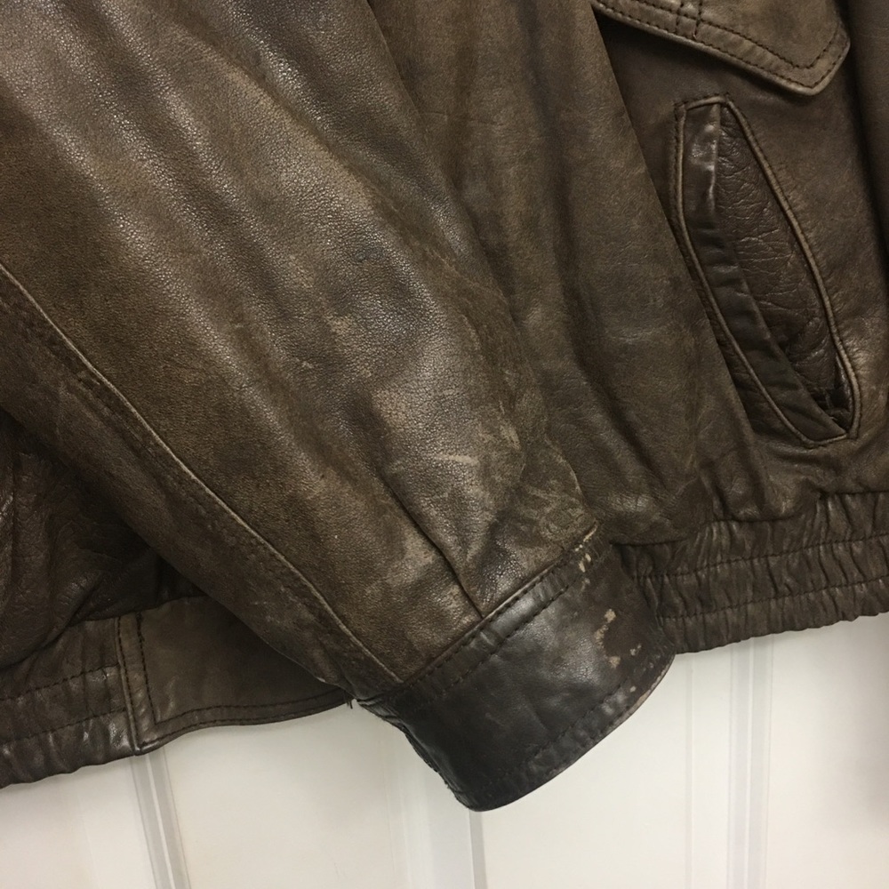 📕END OF STORY SALE! MAKE AN OFFER!👀⬇️Adventure Bound Originals Leather Coat SZ L - Picture 8 of 12